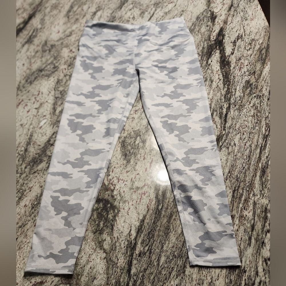 KYODAN high rise compression camouflage active‎ workout leggings size  large